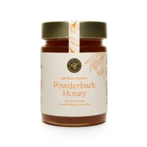 Certified Organic Raw Powderbark Honey